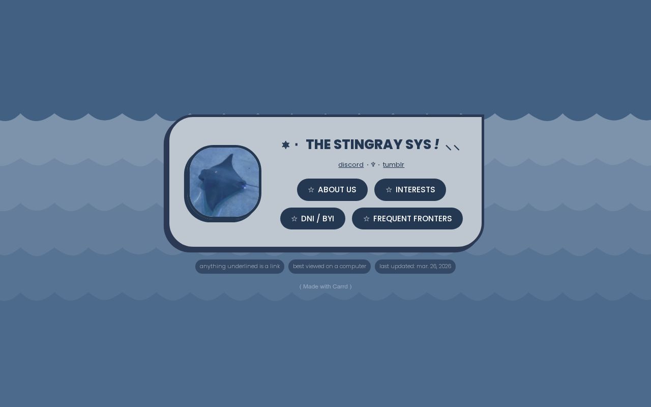 The stingray system